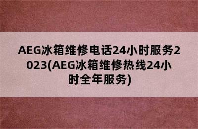 AEG冰箱维修电话24小时服务2023(AEG冰箱维修热线24小时全年服务)