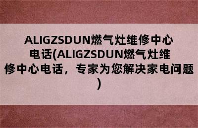 ALIGZSDUN燃气灶维修中心电话(ALIGZSDUN燃气灶维修中心电话，专家为您解决家电问题)