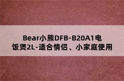 Bear小熊DFB-B20A1电饭煲2L-适合情侣、小家庭使用