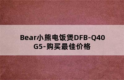 Bear小熊电饭煲DFB-Q40G5-购买最佳价格