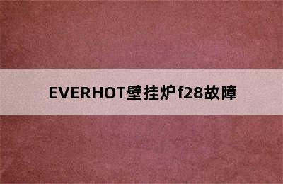 EVERHOT壁挂炉f28故障