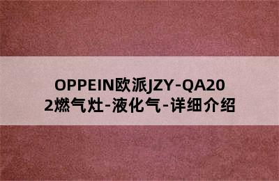 OPPEIN欧派JZY-QA202燃气灶-液化气-详细介绍