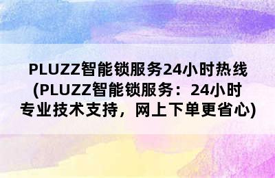 PLUZZ智能锁服务24小时热线(PLUZZ智能锁服务：24小时专业技术支持，网上下单更省心)