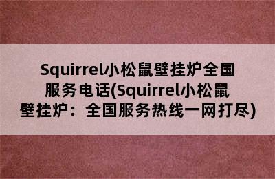 Squirrel小松鼠壁挂炉全国服务电话(Squirrel小松鼠壁挂炉：全国服务热线一网打尽)