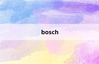 bosch