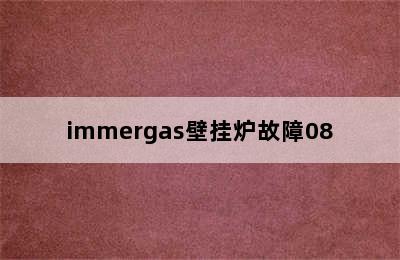 immergas壁挂炉故障08