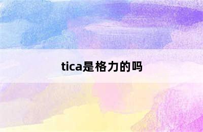 tica是格力的吗