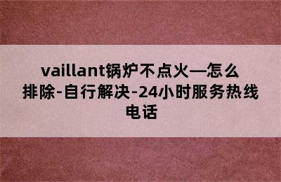 vaillant锅炉不点火—怎么排除-自行解决-24小时服务热线电话