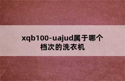 xqb100-uajud属于哪个档次的洗衣机