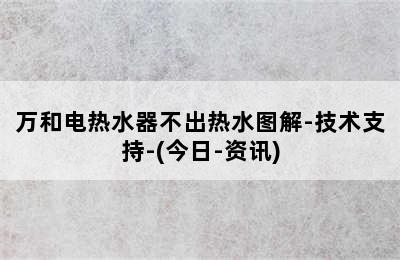 万和电热水器不出热水图解-技术支持-(今日-资讯)