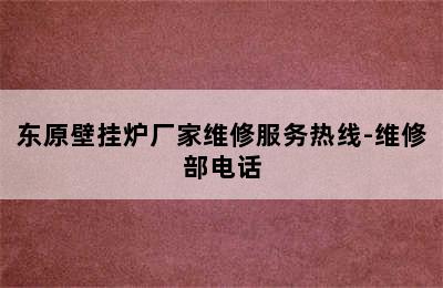 东原壁挂炉厂家维修服务热线-维修部电话