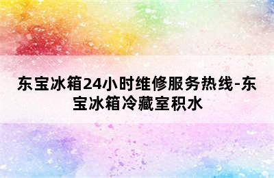 东宝冰箱24小时维修服务热线-东宝冰箱冷藏室积水