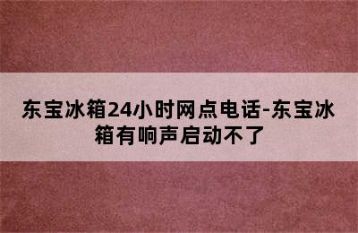 东宝冰箱24小时网点电话-东宝冰箱有响声启动不了