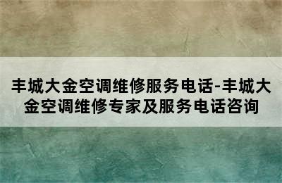 丰城大金空调维修服务电话-丰城大金空调维修专家及服务电话咨询