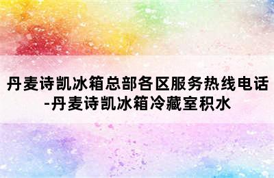 丹麦诗凯冰箱总部各区服务热线电话-丹麦诗凯冰箱冷藏室积水