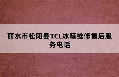 丽水市松阳县TCL冰箱维修售后服务电话