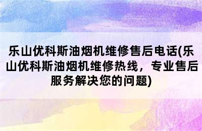 乐山优科斯油烟机维修售后电话(乐山优科斯油烟机维修热线，专业售后服务解决您的问题)