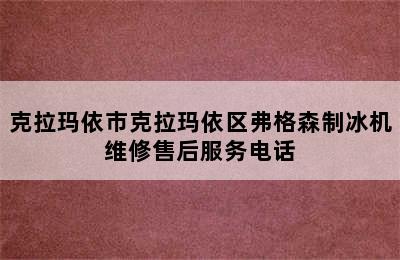 克拉玛依市克拉玛依区弗格森制冰机维修售后服务电话