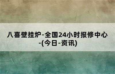 八喜壁挂炉-全国24小时报修中心-(今日-资讯)