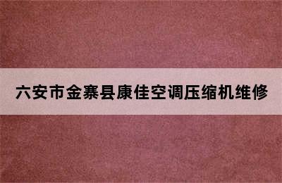 六安市金寨县康佳空调压缩机维修