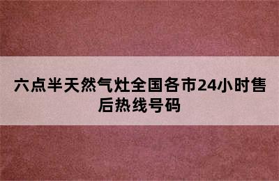 六点半天然气灶全国各市24小时售后热线号码