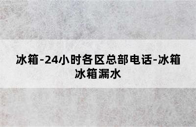 冰箱-24小时各区总部电话-冰箱冰箱漏水