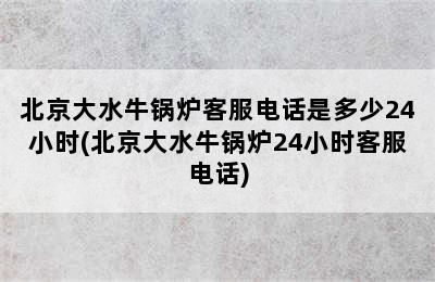 北京大水牛锅炉客服电话是多少24小时(北京大水牛锅炉24小时客服电话)