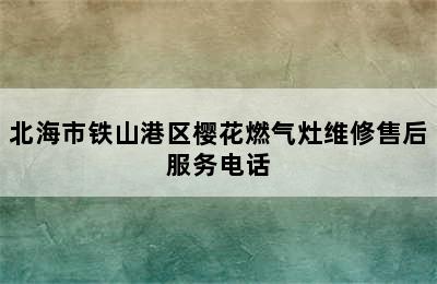 北海市铁山港区樱花燃气灶维修售后服务电话