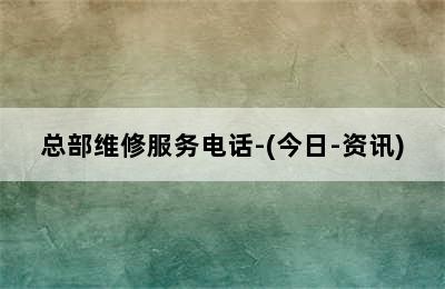 华帝壁挂炉/总部维修服务电话-(今日-资讯)