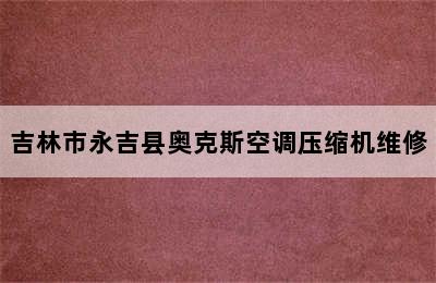 吉林市永吉县奥克斯空调压缩机维修