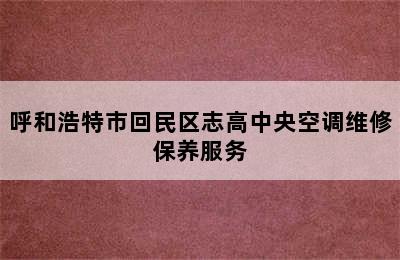 呼和浩特市回民区志高中央空调维修保养服务