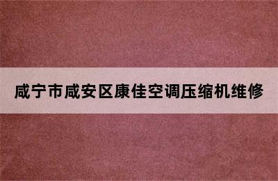 咸宁市咸安区康佳空调压缩机维修