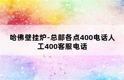 哈佛壁挂炉-总部各点400电话人工400客服电话