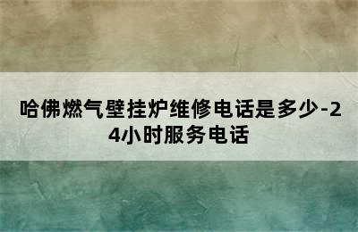 哈佛燃气壁挂炉维修电话是多少-24小时服务电话