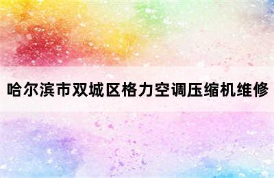 哈尔滨市双城区格力空调压缩机维修