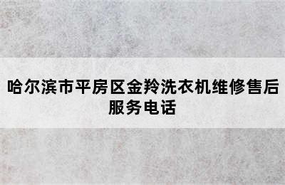 哈尔滨市平房区金羚洗衣机维修售后服务电话