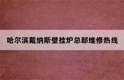 哈尔滨戴纳斯壁挂炉总部维修热线