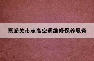 嘉峪关市志高空调维修保养服务
