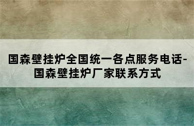 国森壁挂炉全国统一各点服务电话-国森壁挂炉厂家联系方式