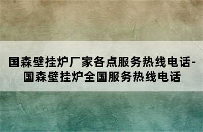 国森壁挂炉厂家各点服务热线电话-国森壁挂炉全国服务热线电话