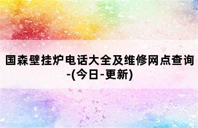 国森壁挂炉电话大全及维修网点查询-(今日-更新)