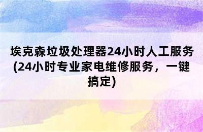 埃克森垃圾处理器24小时人工服务(24小时专业家电维修服务，一键搞定)