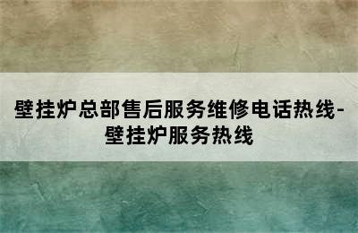 壁挂炉总部售后服务维修电话热线-壁挂炉服务热线