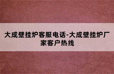 大成壁挂炉客服电话-大成壁挂炉厂家客户热线