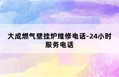 大成燃气壁挂炉维修电话-24小时服务电话