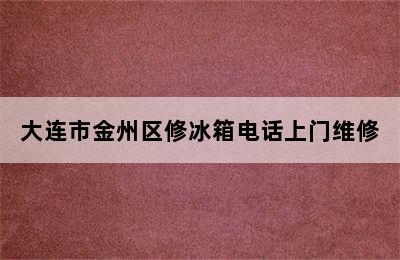 大连市金州区修冰箱电话上门维修