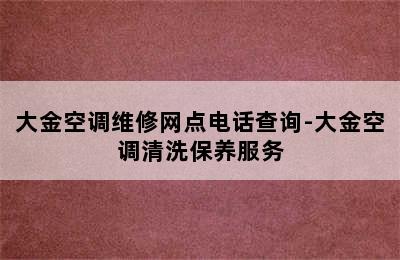 大金空调维修网点电话查询-大金空调清洗保养服务