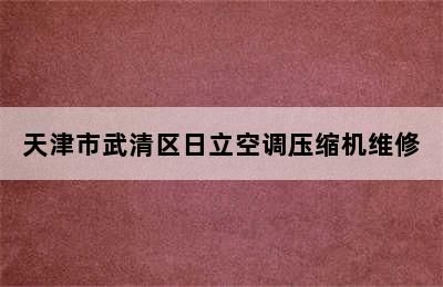 天津市武清区日立空调压缩机维修