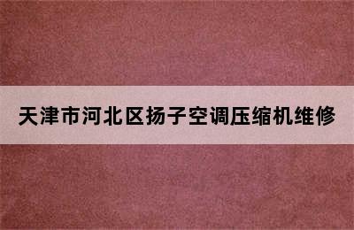 天津市河北区扬子空调压缩机维修