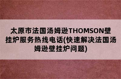 太原市法国汤姆逊THOMSON壁挂炉服务热线电话(快速解决法国汤姆逊壁挂炉问题)